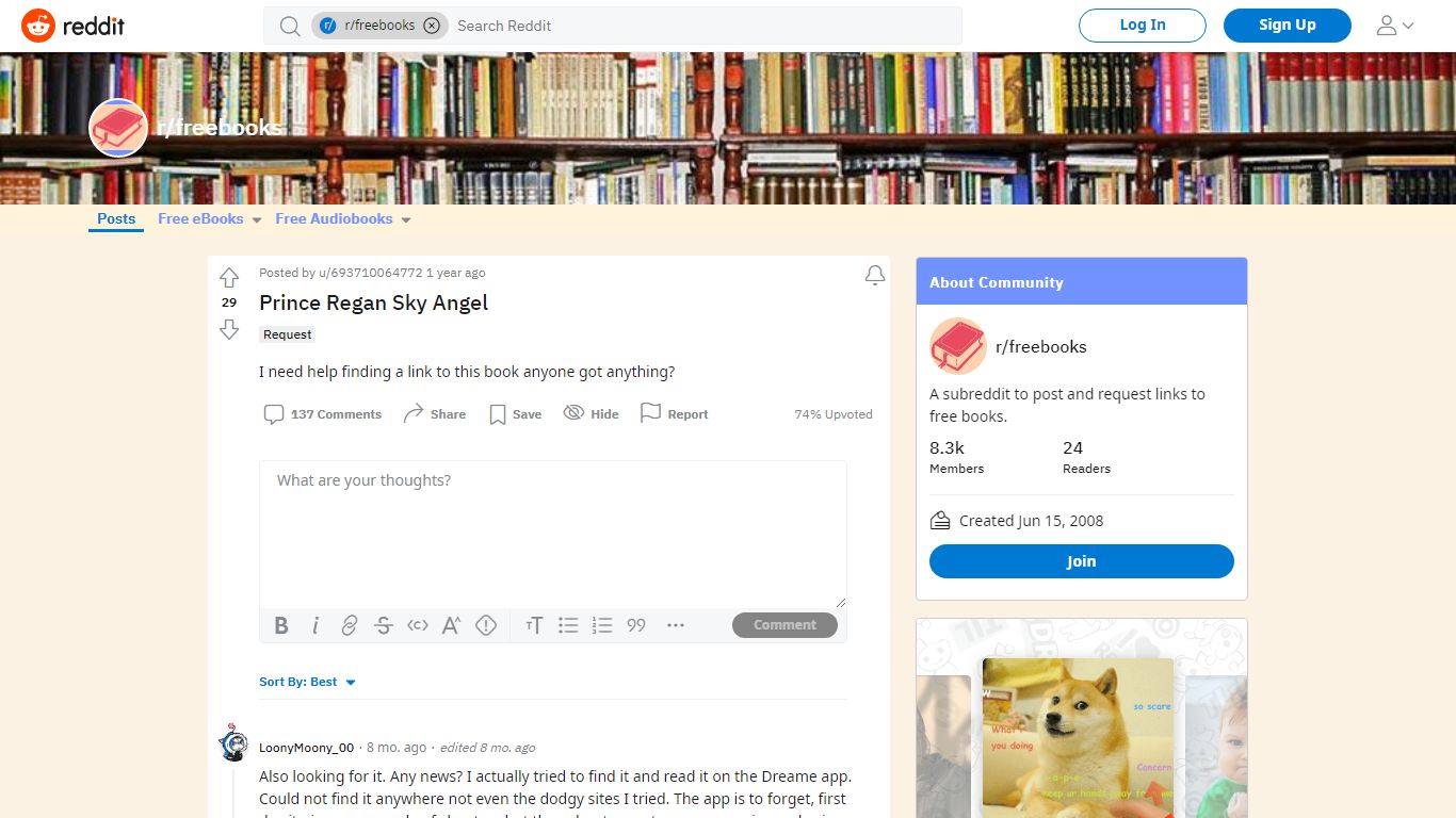 Prince Regan Sky Angel : freebooks - reddit