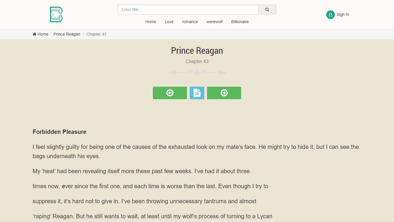 Read Prince Reagan Chapter 43 - novelxo.com